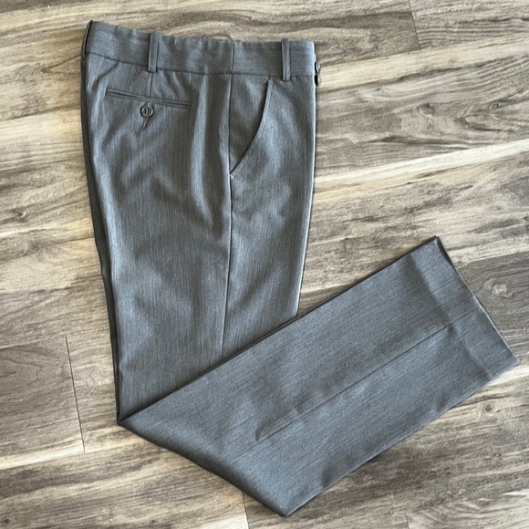BCBGMaxazaria Gray Pant Slack - Picture 1 of 3